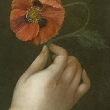 Hand with Poppy