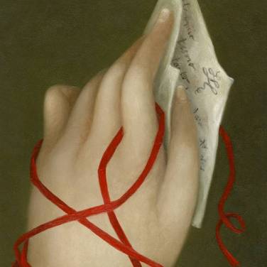 Bound Hand with Letter