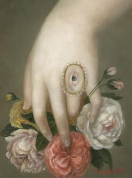Hand with Roses and Lover's Eye