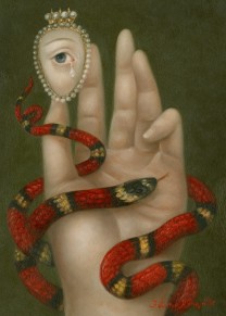 Hand with Snake and Weeping Eye